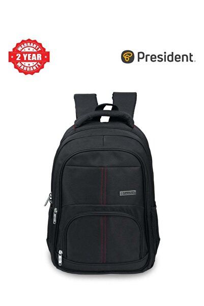 President Premium Backpack 18" (BPP9614) BLACK