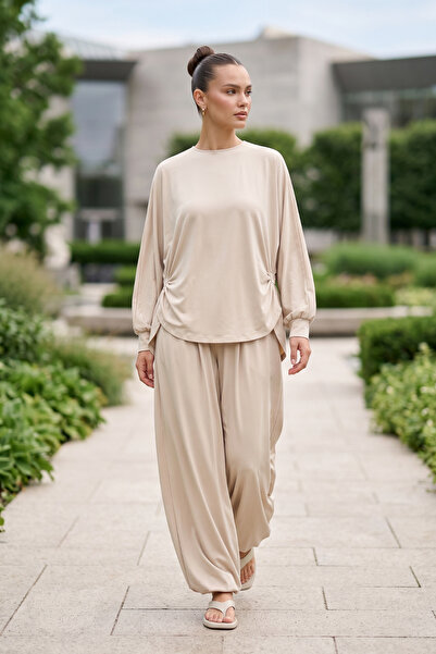 royal prime Women's Crew Neck Casual Loose Fit Set