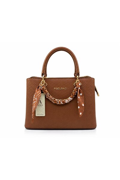 WİKİDAYS.S MODA TRENDİ Tan Women's Medium Size Faux Leather Hand and Shoulder...
