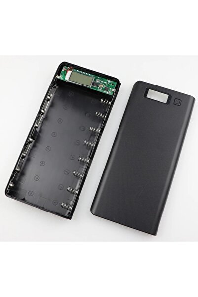 OEM Kit powerbank 8 celule cu display - DIY Culoare: Negru