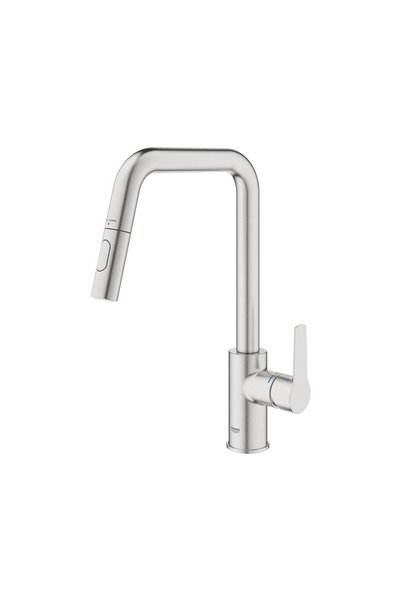 Grohe Start Kuğu Borulu Eviye Bataryası Paslanmaz Çelik 30632DC0