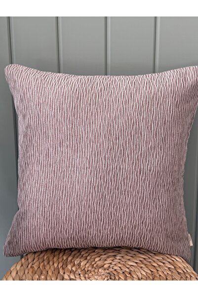 Decamor home Brown Bronze Glitter Throw Pillow Cover