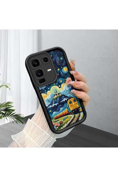 ucuc حافظة من السيليكون الأسود متوافقة مع هاتف Infinix Note 50 Pro Plus، تصمي...