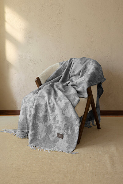 First Choice Molina Double Jacquard Blanket 200X220 - Gray