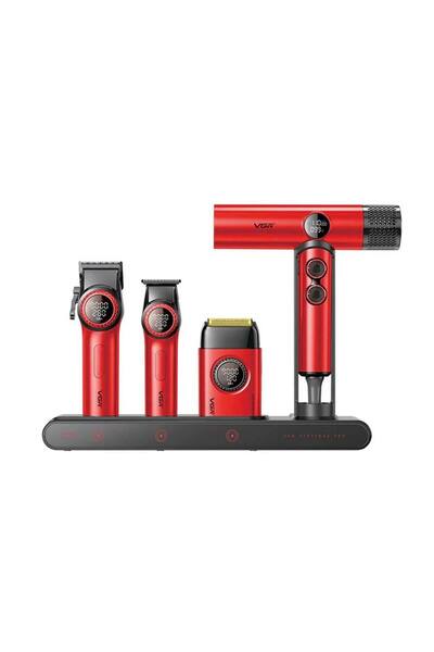 VGR Voyager VGR Stepless Pro Σετ Κομμωτικής Ειδών 4 σε 1: Κουρευτική Μηχανή, ...
