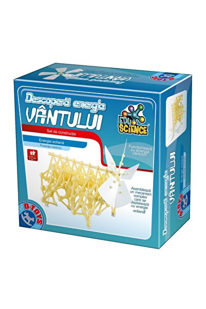 D-Toys Set de energie eoliană - Joc științific și fascinant pentru copii și a...