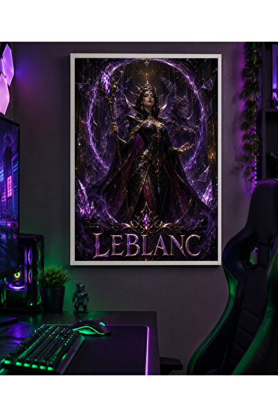 Miutic Print Studio Tablou Gaming League of Legends – LeBlanc, Regina Iluziil...