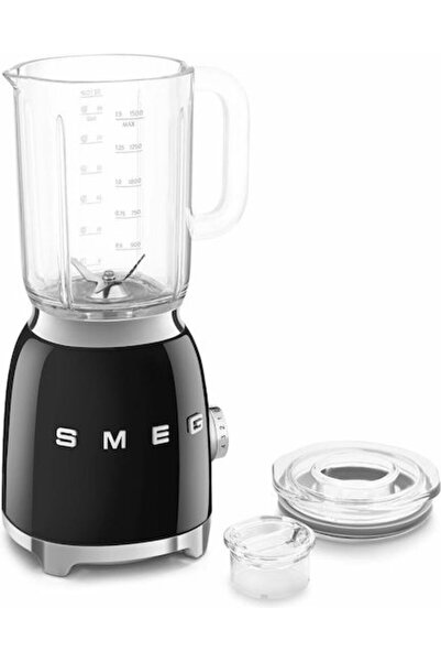 SMEG Μπλέντερ σε στυλ δεκαετίας '50 με κανάτα Tritan 1,5 λίτρων, 800W, Μαύρο