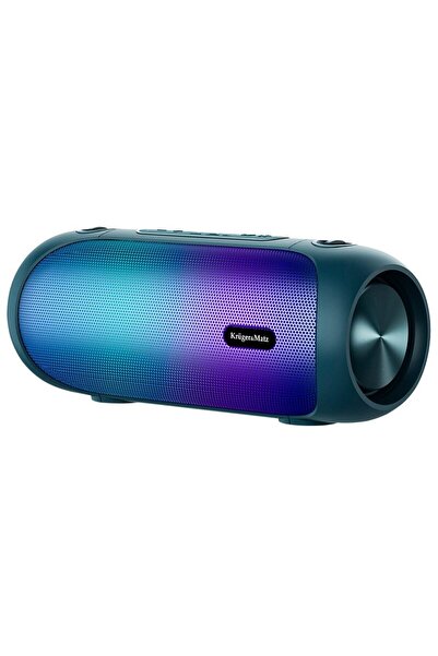 Kruger&Matz Boxa portabila, Bluetooth, 30 W, Intrare AUX, USB, TWS, Lumina RG...