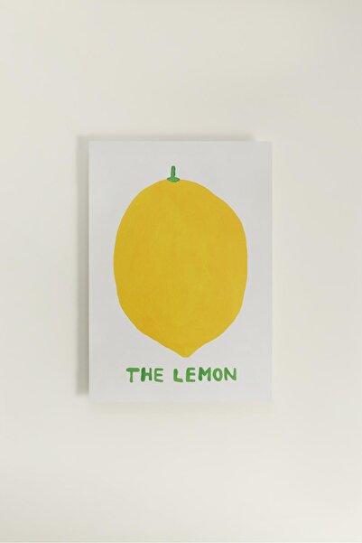 LEFTIES POSTERY'den The Lemon posteri (30 x 40 cm)