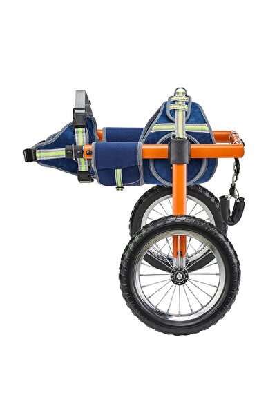 OEM Carucior reabilitare pentru caini, 2 x roti mari, Reglabil Inaltime/Latim...