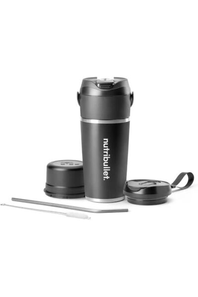 Nutribullet Φορητό Μπλέντερ με Ανοξείδωτη Κανάτα 590 ml 11.1V Μαύρο