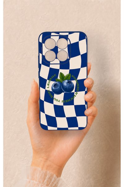 Vip Case Mi 15t 5g Compatible Blueberry Patterned Silicone Case