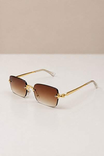 Goldmine Asaf Ii Brown Premium Uv400 Sunglasses |   Case and Cleaning Cloth G...