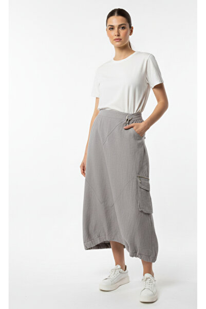 MissWhence Contemporary Cargo Maxi Skirt