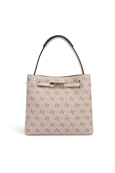 Silver Polo Pink - Powder Monogram Women's Handbag Sp1293