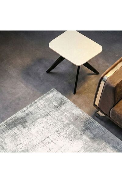 Danube Home Galeria Lux Modern Distressed Rug 240x340 Grey White, Rug For Liv...
