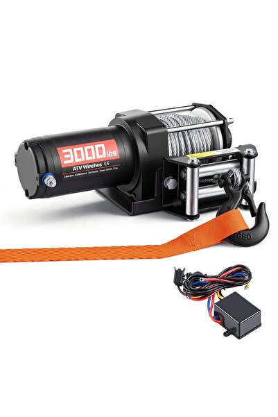 OMS Troliu electric 1.3 CP, capacitate 1360 kg, IP55, Telecomanda cu fir, cab...