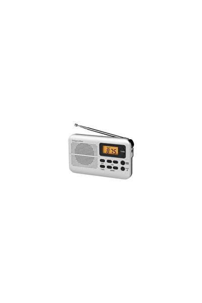Kruger&Matz Radio portabil, Afișaj LCD, ceas cu alarma, 20 posturi memorate, ...