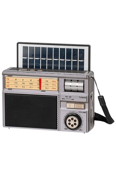 Kruger&Matz Radio portabil analog, Bluetooth, AM/FM/SW, iesire 3W, Intrare US...