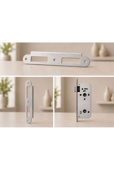 EFAKS Încuietoare ușă WC KROM 40 mm / 40x23mm