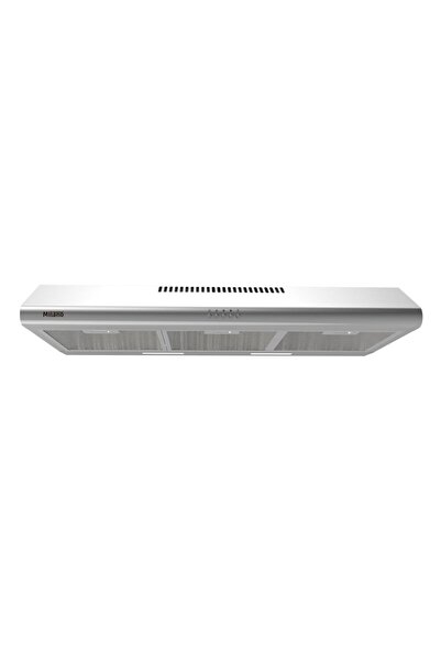 Milano Kitchen Hood 90Cm Chrome, Practical Product For Household Setup