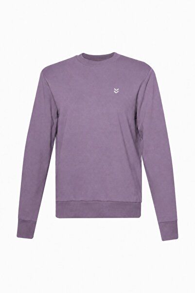 hummel T-Pulse Crew W Neck Kadın Lila Spor Sweat 922440-4856