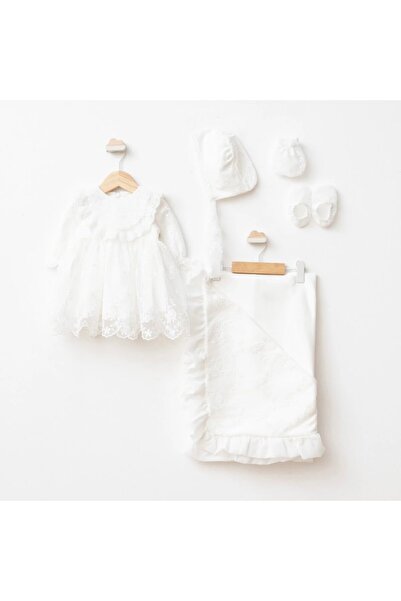 ZEYNUKO Baby Girl 0-3 Months 5-Piece Luxury Clothes Set Newborn Hospital Rele...