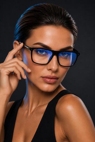 Nilu Moda Blue Block Mavi Işık Korumalı Bilgisayar Gözlüğü | UV400 Korumalı |...