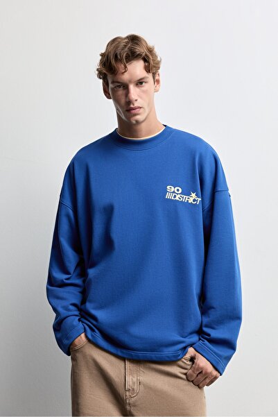 LEFTIES Baskılı sweatshirt
