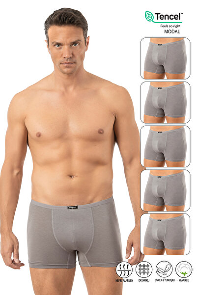 ÖZKAN underwear Özkan 11897 5-Pack Men's Premium Modal Fabric Cotton Flexible...
