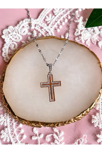 FLAWSOME JEWELRY STORE Haç Kolye Hz İsa Kolye Ortodoks Kararmaz Çelik Kararma...
