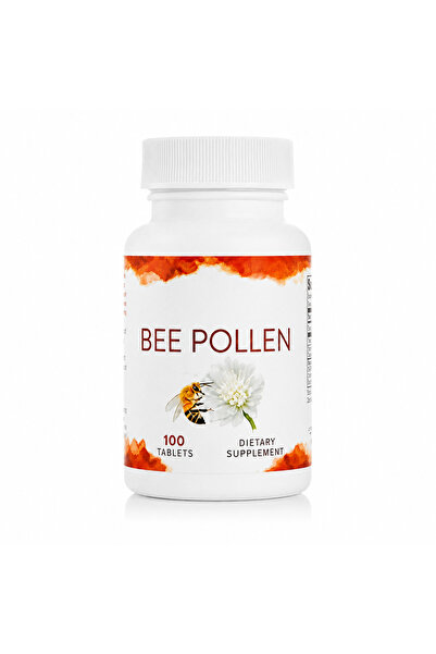 Lovisah Bee Pollen Tablets 100 Count, Natural Bee Pollen Formula, Convenient ...