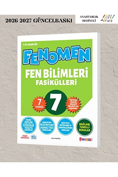 Fenomen Yayıncılık 7.SINIF FEN BİLİMLERİ FASİKÜL SET 2026 2027