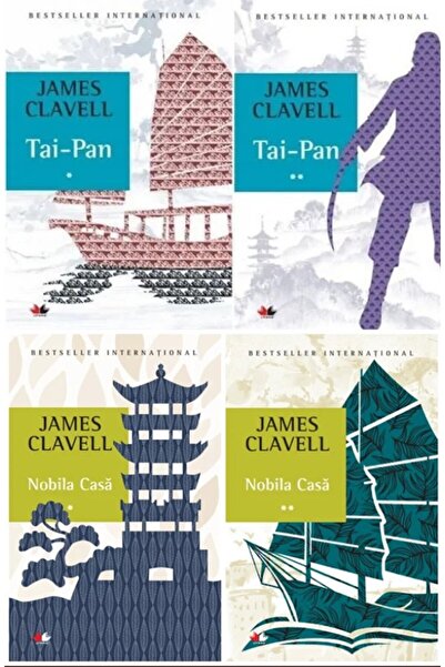 Editura Litera Pachet Tai-Pan, Nobila Casă James Clavell Historical