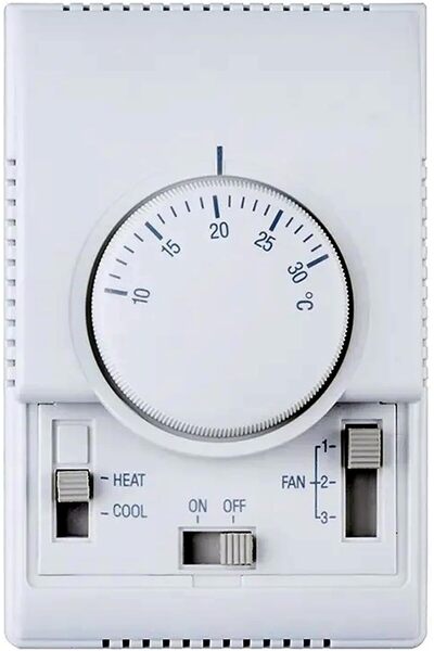 Generic WSK-7D Mechanical Room Thermostat | Heating & Cooling Control | 10–30...