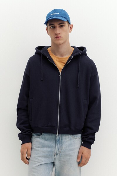 Pull & Bear Fermuarlı kapüşonlu sweatshirt