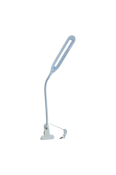 Virello Lampă de birou LED cu clemă, braț flexibil reglabil, alimentată prin ...