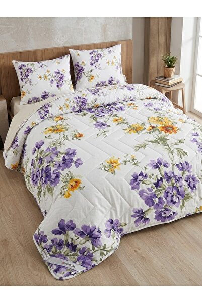 Generic Brand Kristal Ranforce Quilted Duvet Cover Set