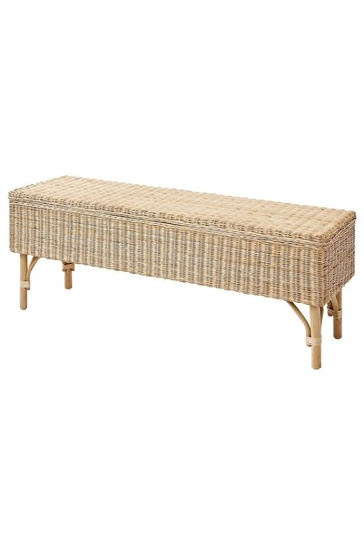 IKEA TOLKNING 120 cm rattan bank
