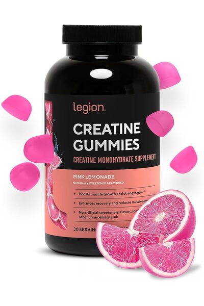 LEGION Creatine Chewables - Muscle Gain - Pink Lemonade