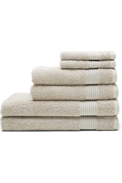 Fieldcrest طقم مناشف حمام، 6 قطع، قماش ملون 140×70 سم