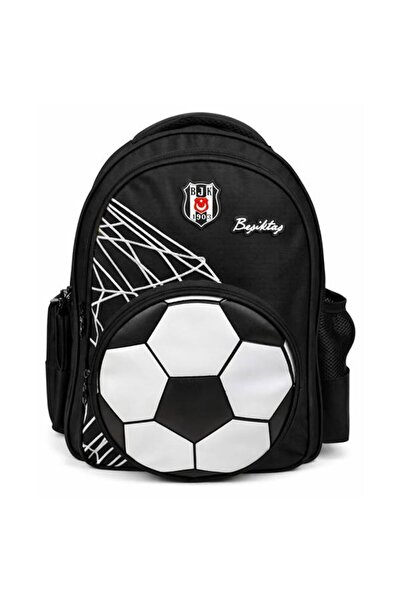 Banadabak School Bag 26383 Faux Leather 3D Ball Detail Three Compartments