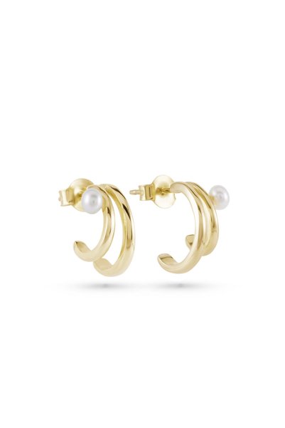 Ecru Atelier Clarice İnci Küpe - Gold