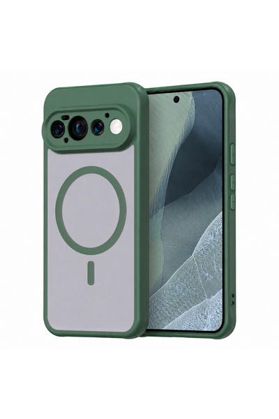 CLICK Husa telefon Click, HaloFrost II MagSafe - Google Pixel 11 Pro - Green