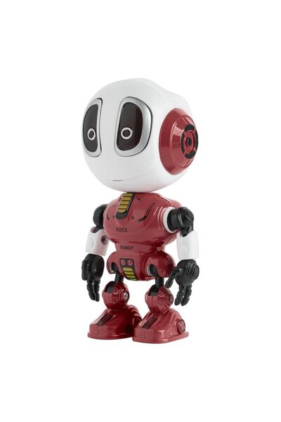 Rebel Robot interactiv cu microfon si difuzor, Red Robo 120 x 55 x 50 mm