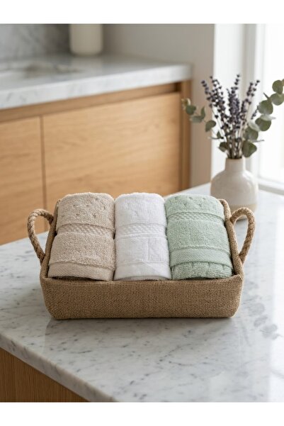 Çapa Home Havlu set (çok amaçlı mutfak, banyo havlu sepet havlu)