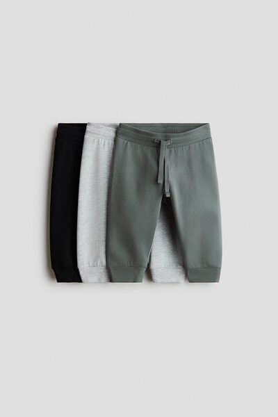 H&M 3'lü Pamuklu Jogger Pantolon