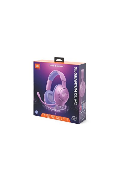 JBL Quantum 100M2 Ακουστικά Gaming Πάνω από το αυτί Μωβ