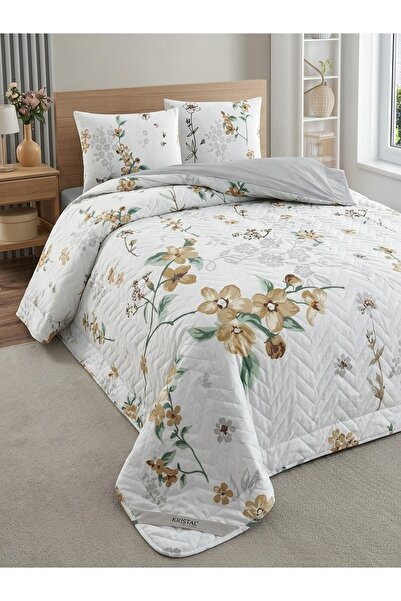 Generic Brand Kristal Ranforce Quilted Duvet Cover Set